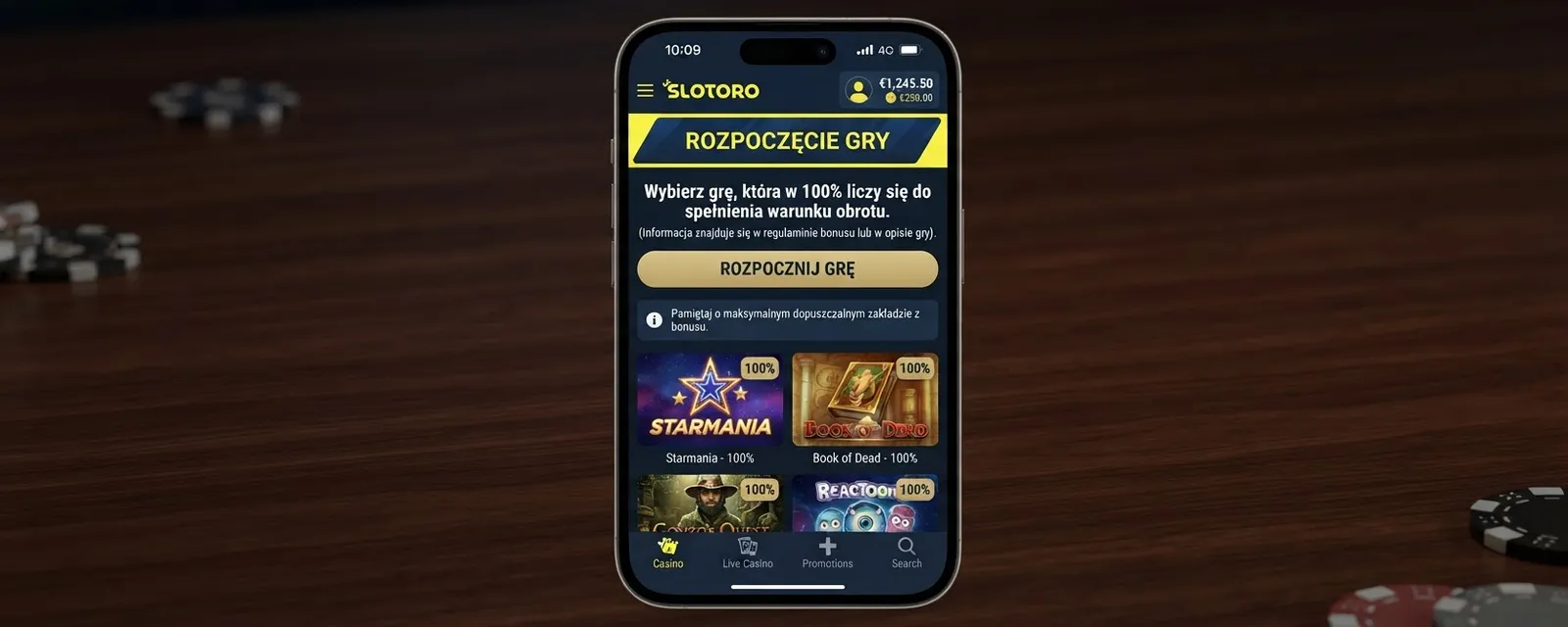 Rozpoczęcie gry